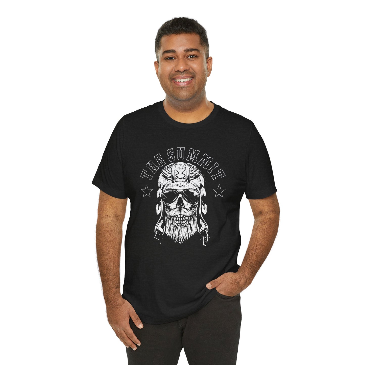 The Summit Skull Tee - Unisex Short Sleeve Shirt