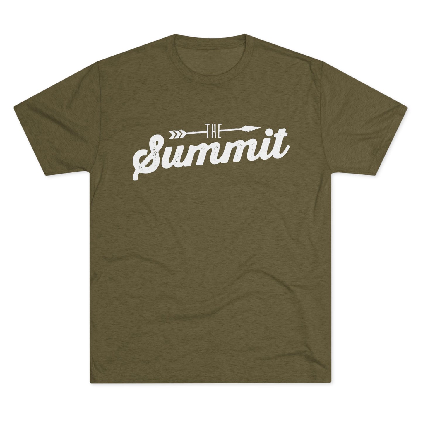 The Summit Logo Unisex Tri-Blend Crew Tee