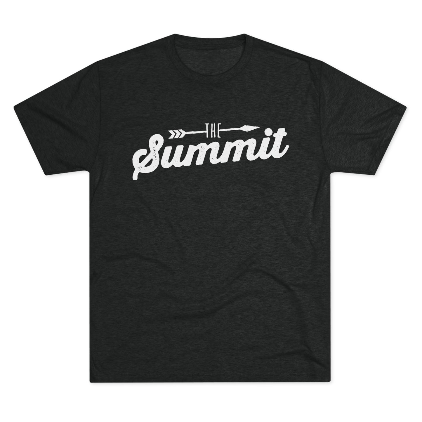 The Summit Logo Unisex Tri-Blend Crew Tee
