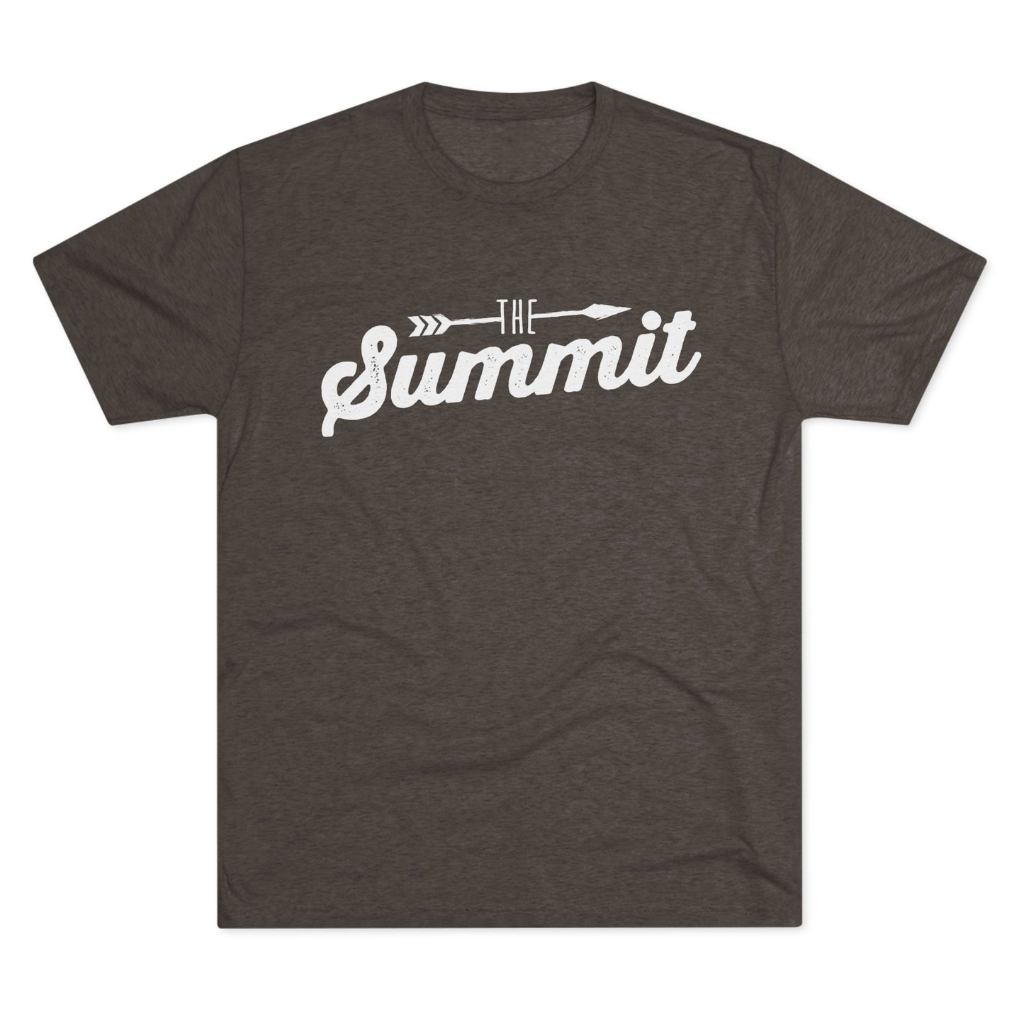 The Summit Logo Unisex Tri-Blend Crew Tee