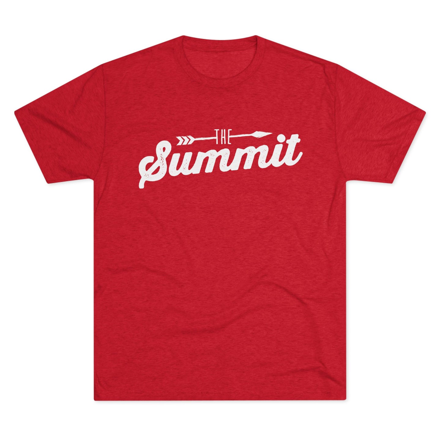 The Summit Logo Unisex Tri-Blend Crew Tee