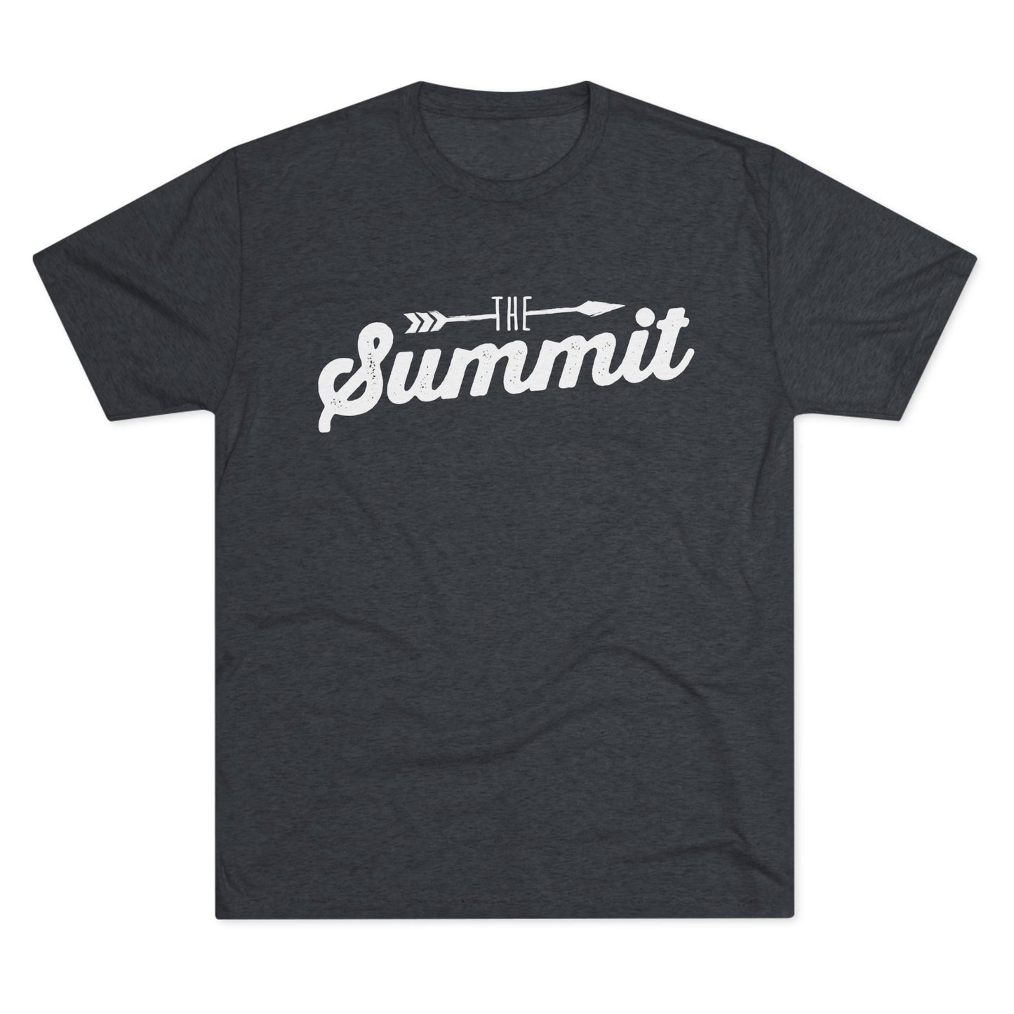 The Summit Logo Unisex Tri-Blend Crew Tee