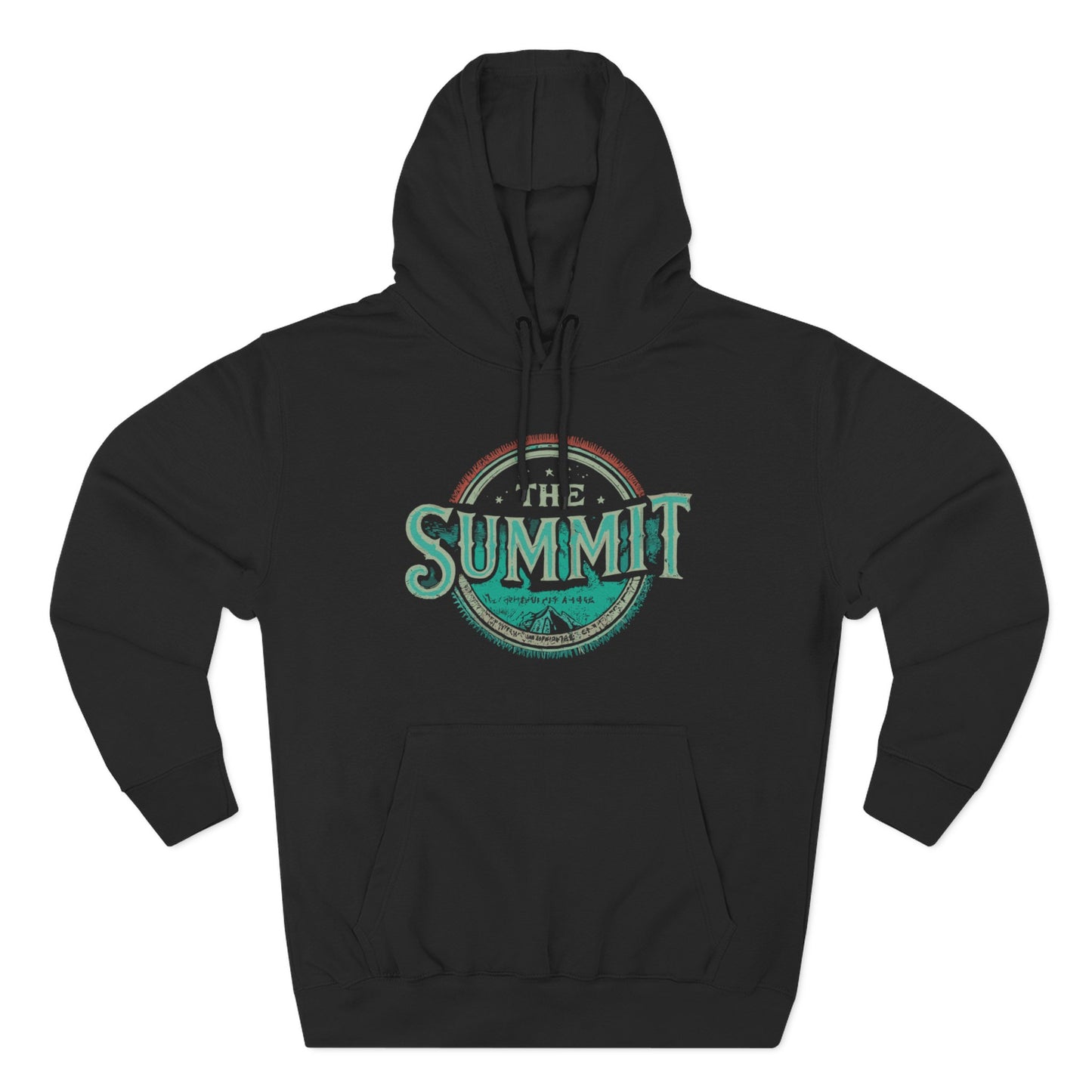 The Summit Hoodie - Vintage Mountain Logo Fleece Pullover
