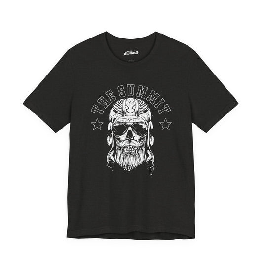 The Summit Skull Tee - Unisex Short Sleeve Shirt
