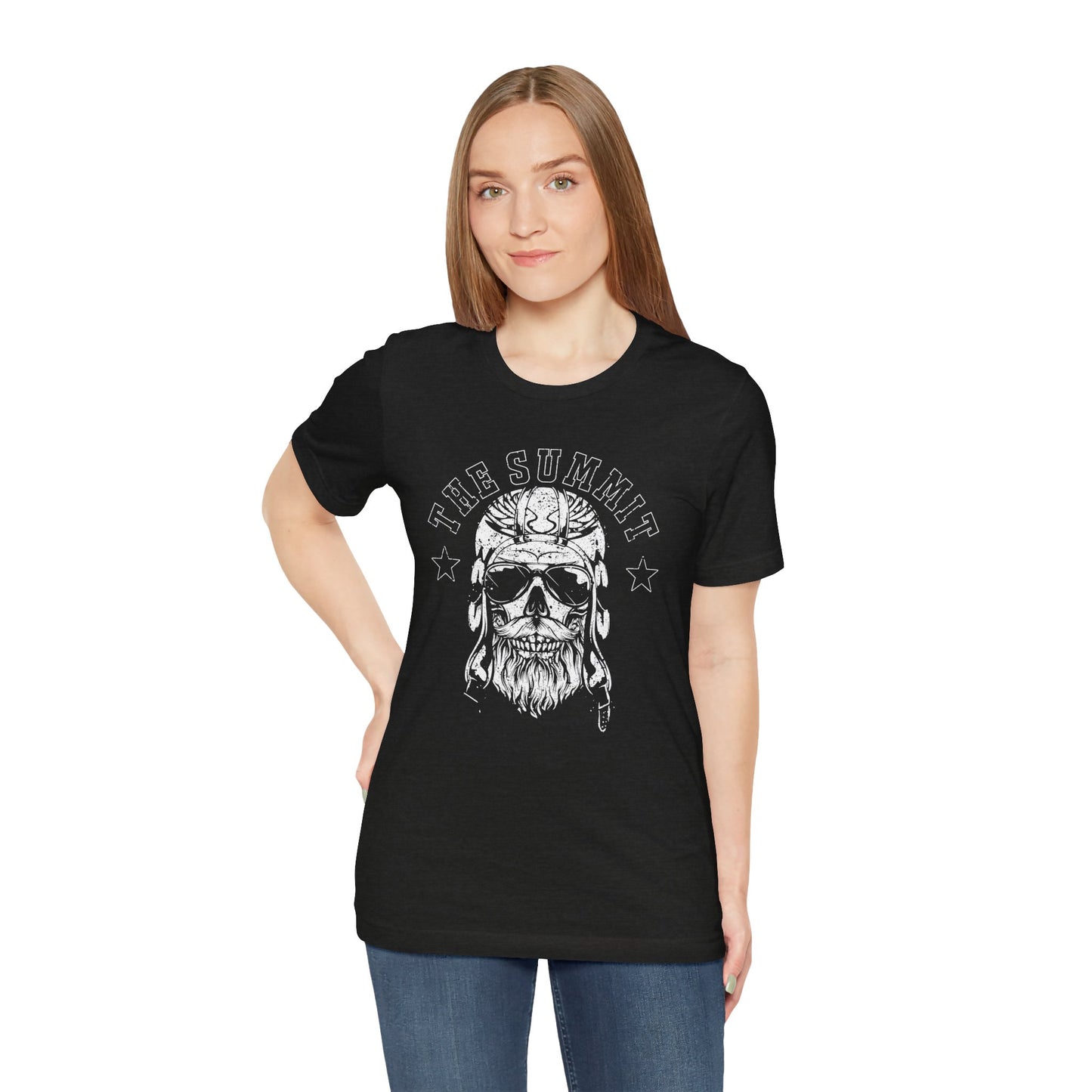 The Summit Skull Tee - Unisex Short Sleeve Shirt