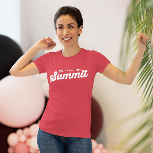 The Summit Logo Women's Triblend Tee