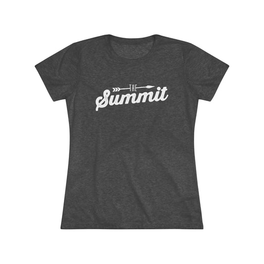 The Summit Logo Women's Triblend Tee