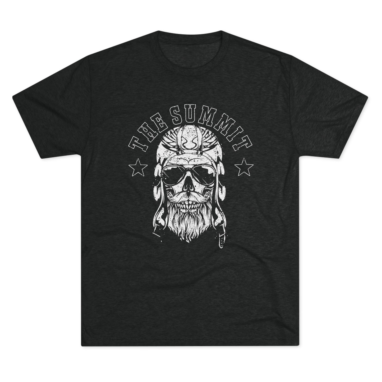 Unisex Tri-Blend Skull Tee